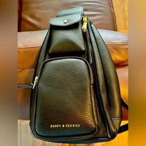 Poppy and Peonies En Route Bag